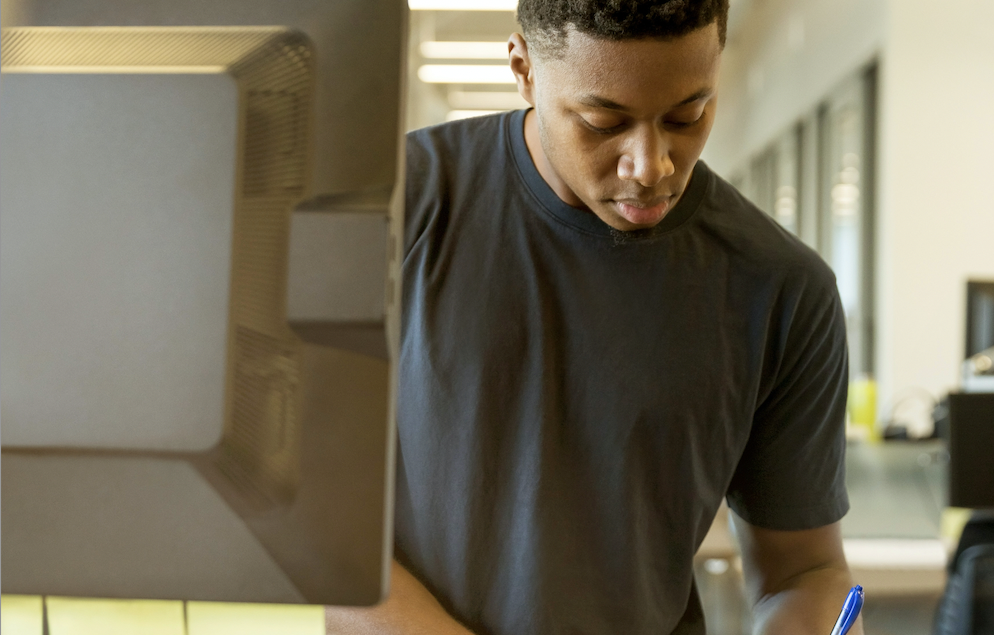 Black Man Apply's For Job